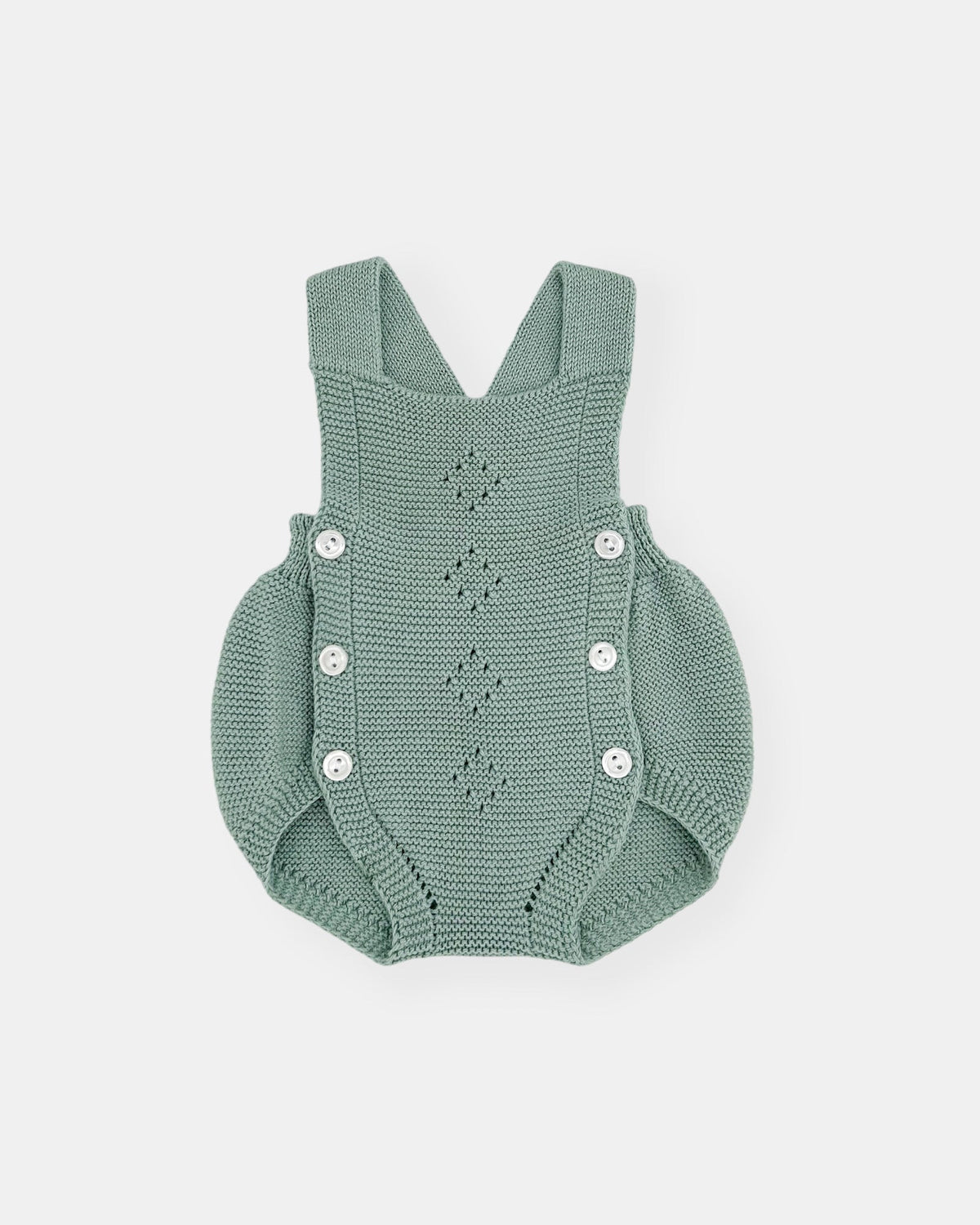 Mint green dungaree set (3 pieces)